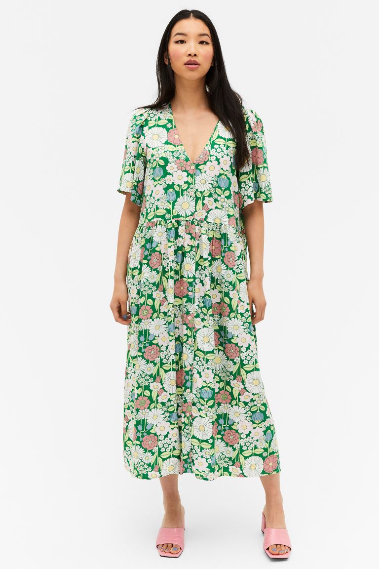 

Платье женское Monki 1085783002 зеленое XS (доставка из-за рубежа), 1085783002