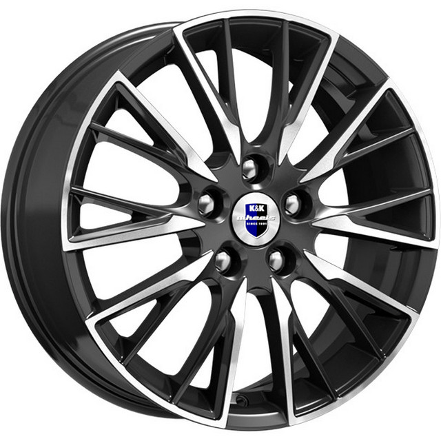 

R17 5X114,3 6,5J Et45 67,1 K&K Солт (Кс773) Алмаз Черный K&K арт. 74139, Солт (КС773)