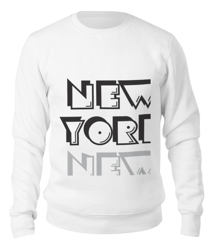 

Свитшот унисекс Printio New york белый L, New york