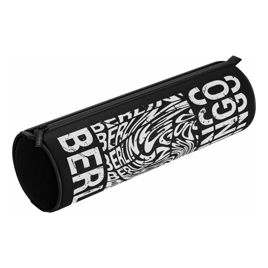 

Пенал-тубус Berlingo Monochrome черно-белый