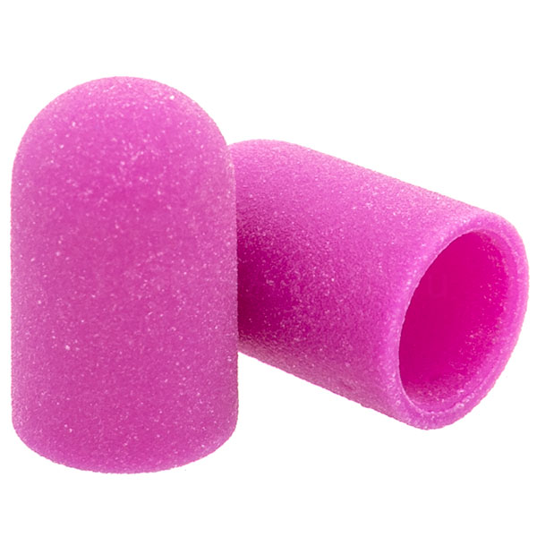Колпачок-насадка Чистовье для педикюра фиолетовый пластик 7 мм 320 грит 10 шт упк oster насадка пластмассовая 1 4 дюйма 8 мм