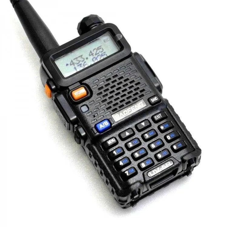 

Рация Baofeng UV-5R 8W 3 режима мощности, Черный, UV-5R 8W (3 режима мощности)