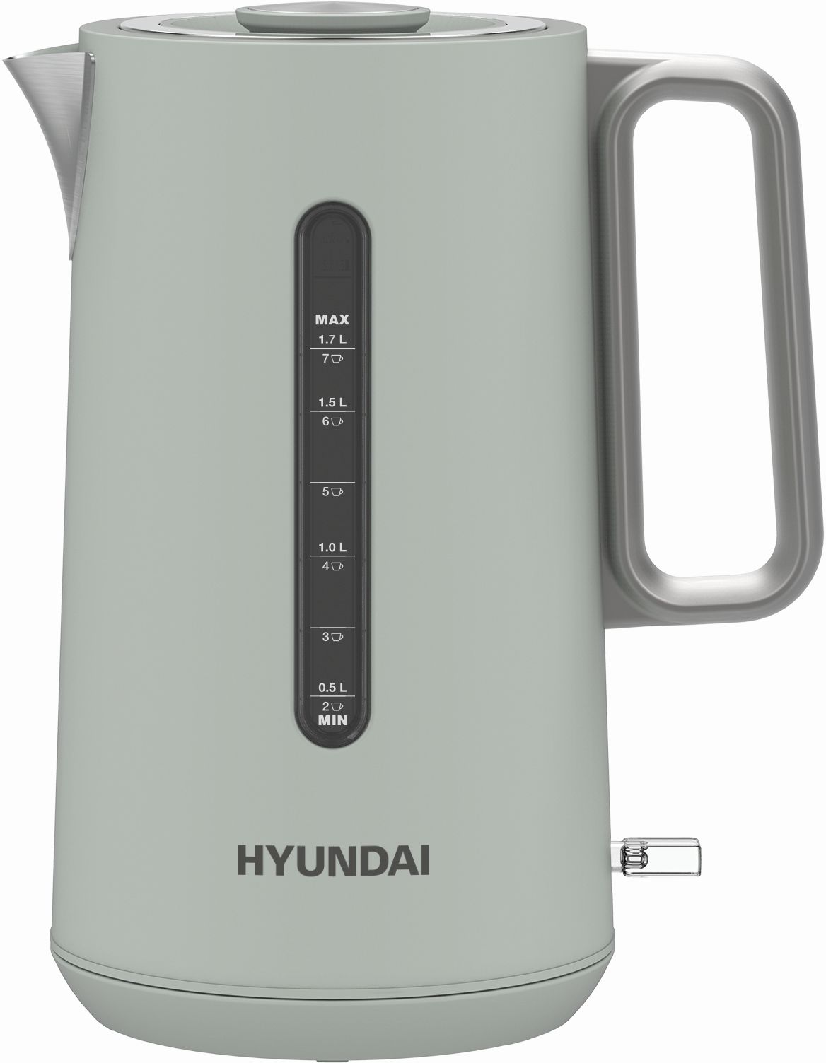 

Чайник электрический HYUNDAI HYK-S9999 1.7 л зеленый, HYK-S9999