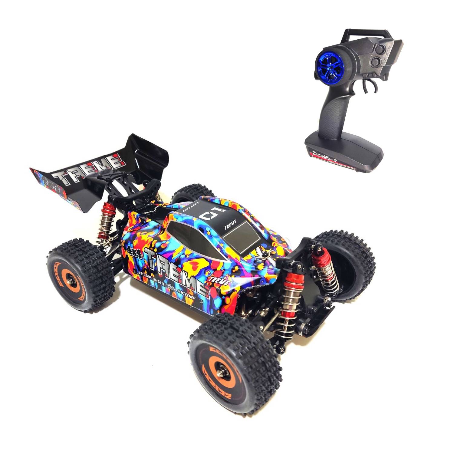 Радиоуправляемый багги WL Toys Brushless 4WD RTR масштаб 1:18 2.4G WLT-184016 funky toys багги die cast