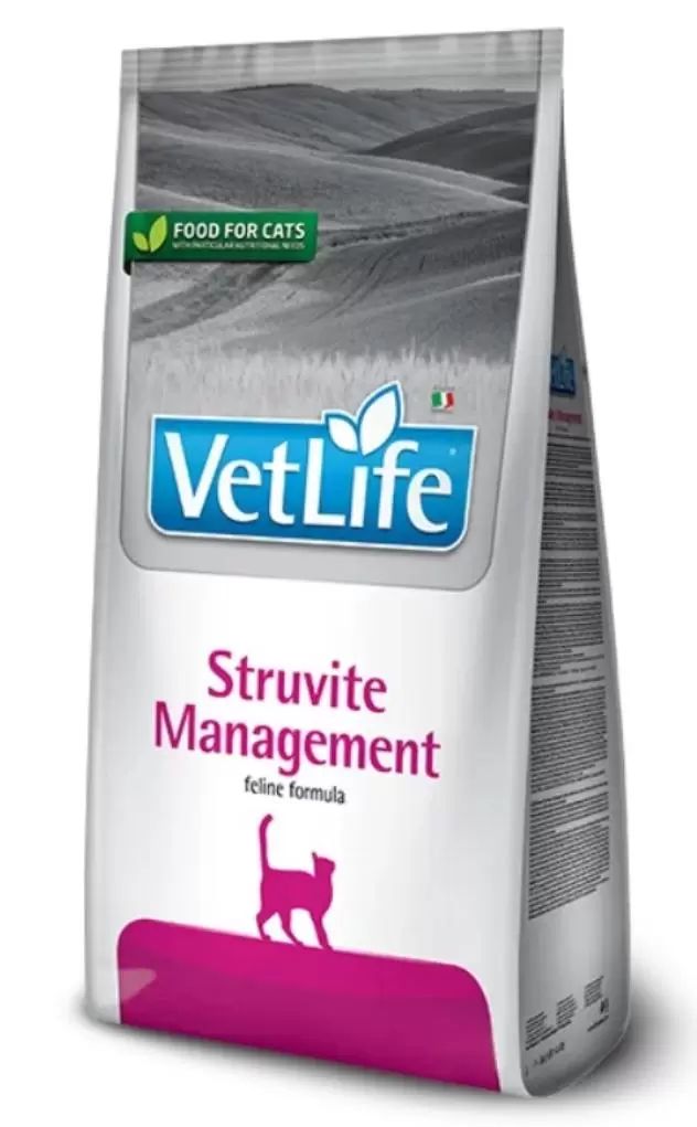 FARMINA Vet Life STRUVITE Management диета для кошек при МКБ и идиопатическом цистите 10 к