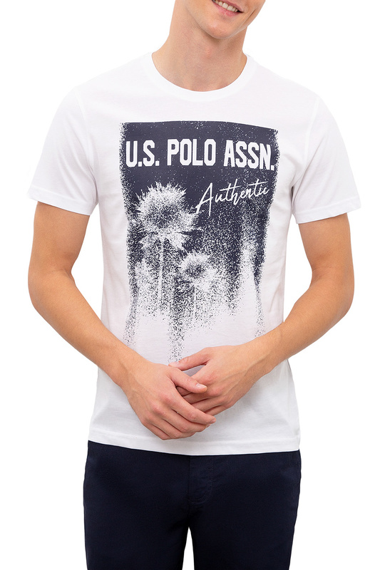 фото Футболка мужская g081gl0110zawo u.s. polo assn. белая s