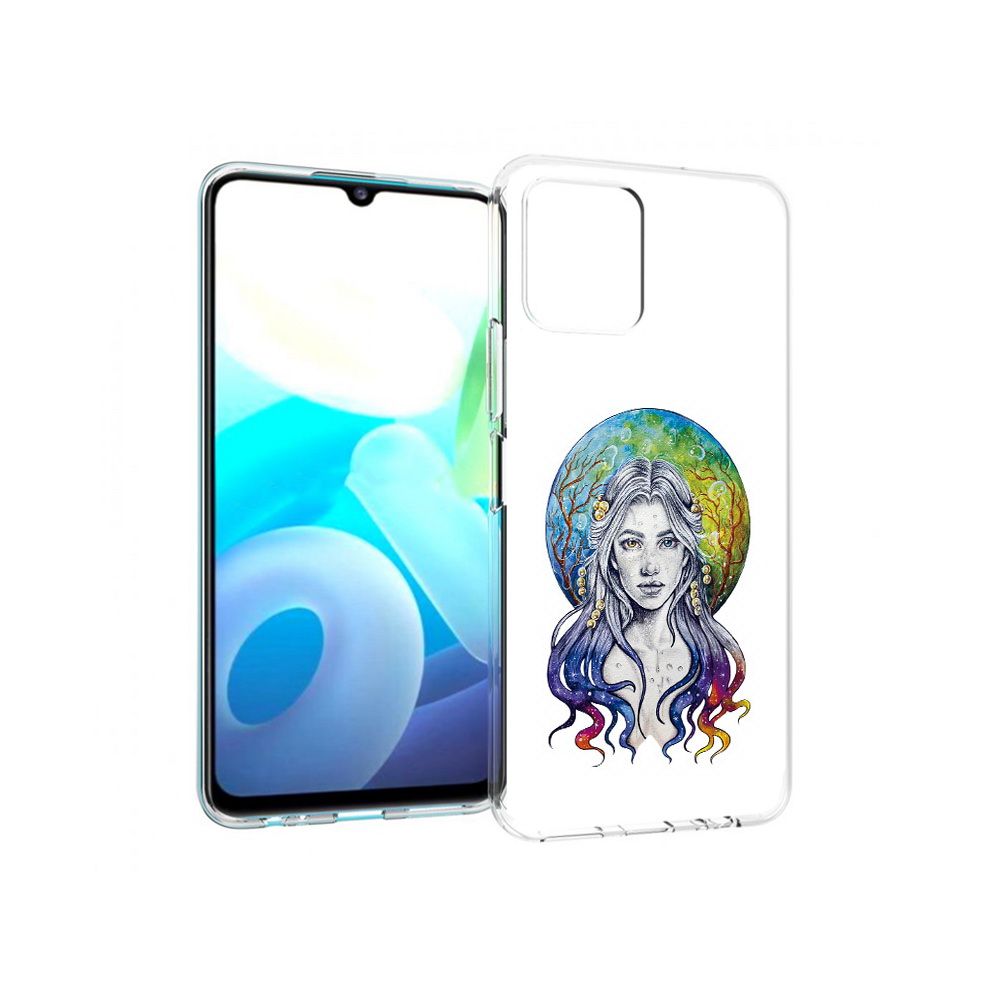 

Чехол MyPads Tocco для Vivo Y15s девушка с красивыми волосами (PT224456.390.313), Прозрачный, Tocco