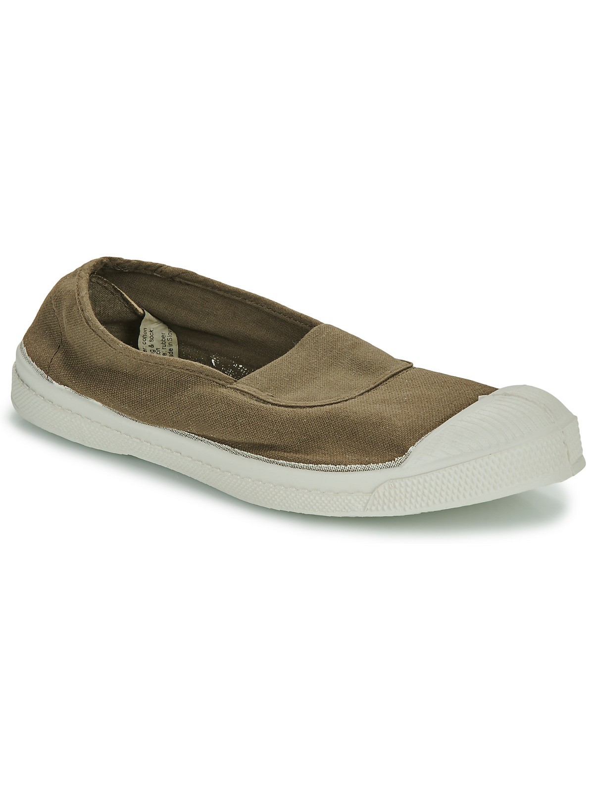 Слипоны женские Bensimon 16612400 хаки 36 EU