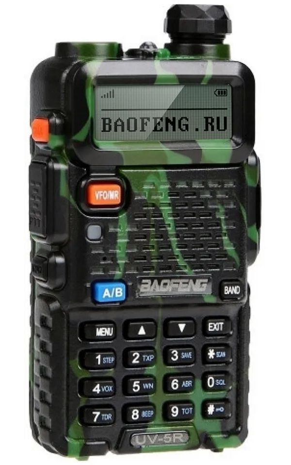 

Радиостанция Baofeng UV-5R Green, Зеленый;черный, UV-5R