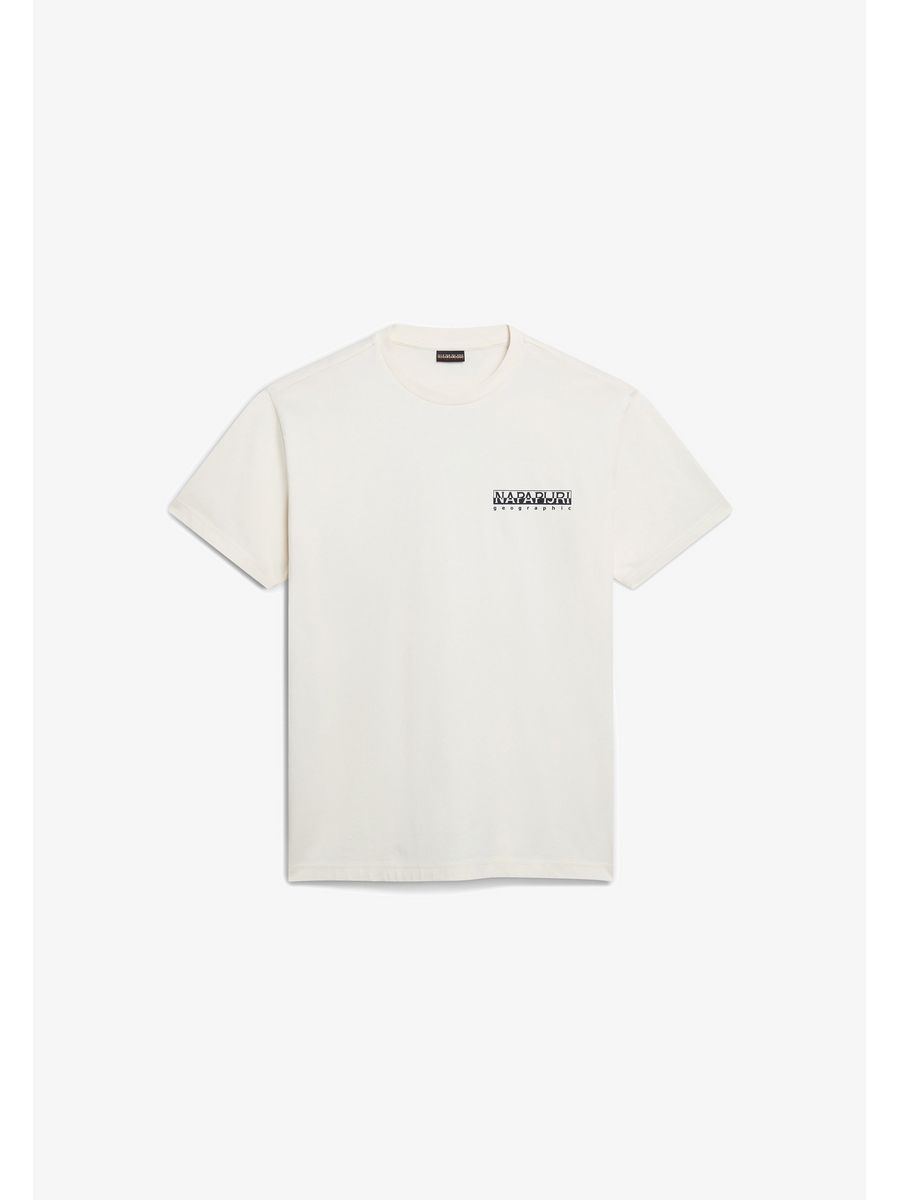 

Футболка унисекс Napapijri NA6210027 белая L, Белый, NA6210027