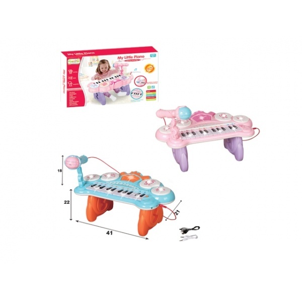 

Синтезатор игрушечный Shantou с микрофоном B1573765