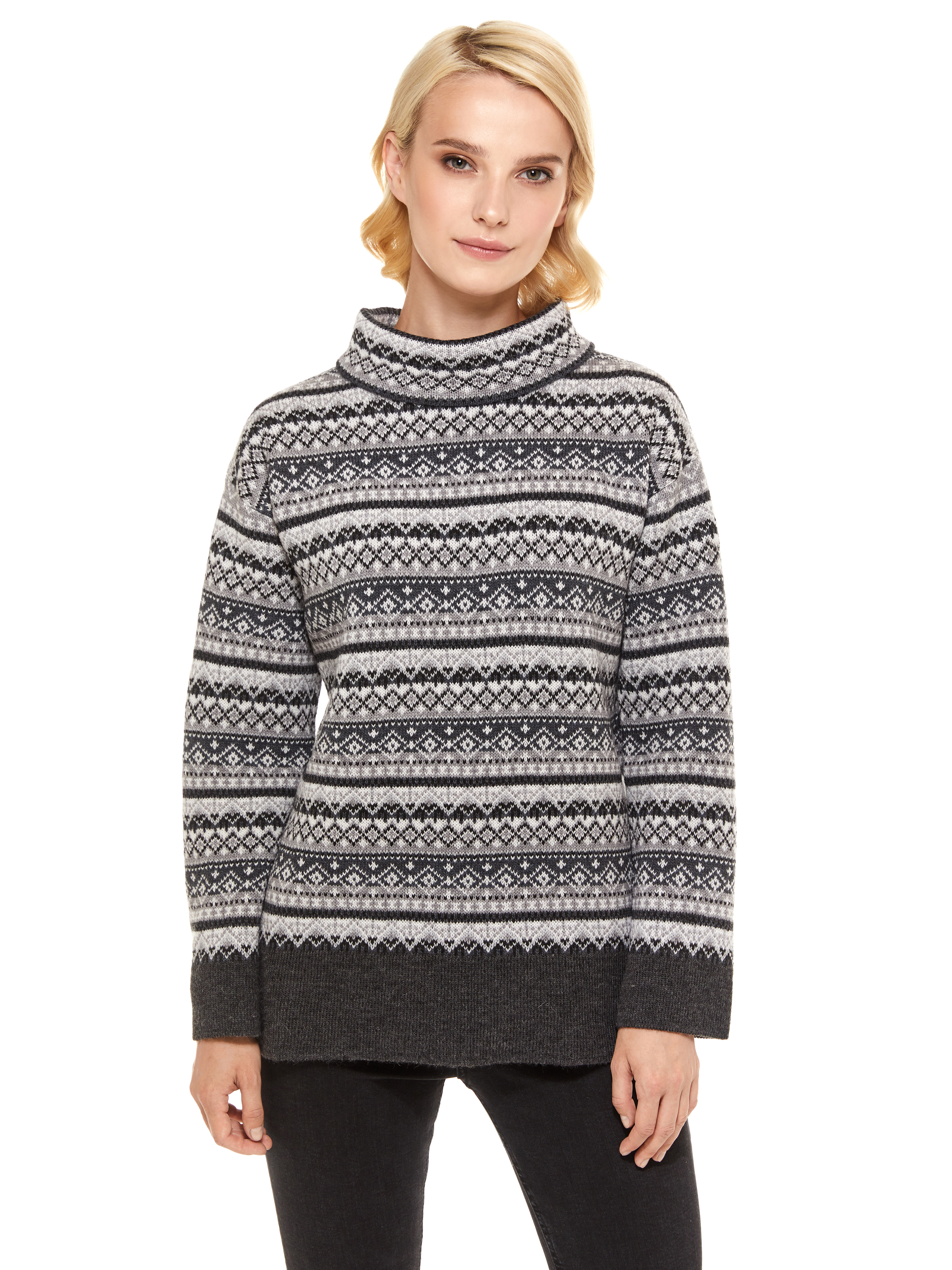 

Джемпер женский Scandica Fancy серый 44, Fancy