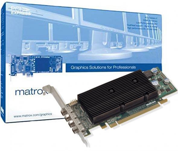 

Видеокарта Matrox Matrox Matrox M9148 LP (M9148 LP), Matrox M9148 LP
