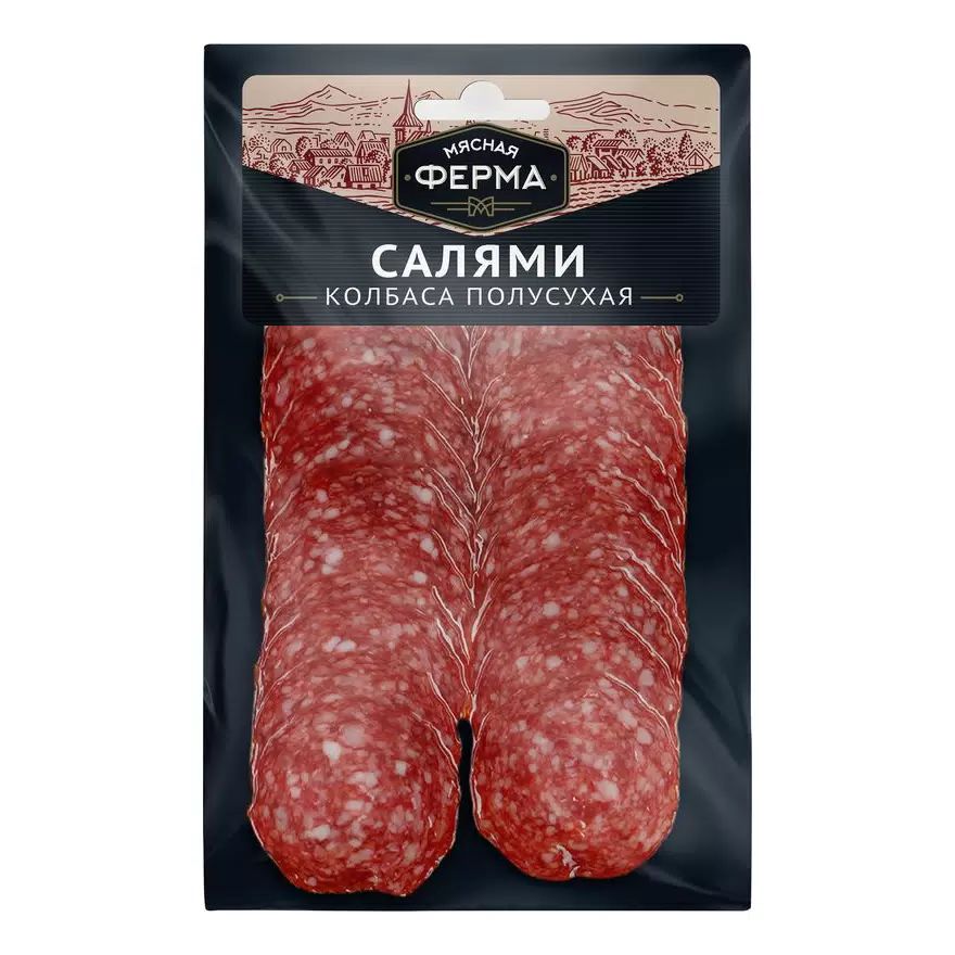 Колбаса сырокопченая Ресурс Sausage Traditional Салями 250 г