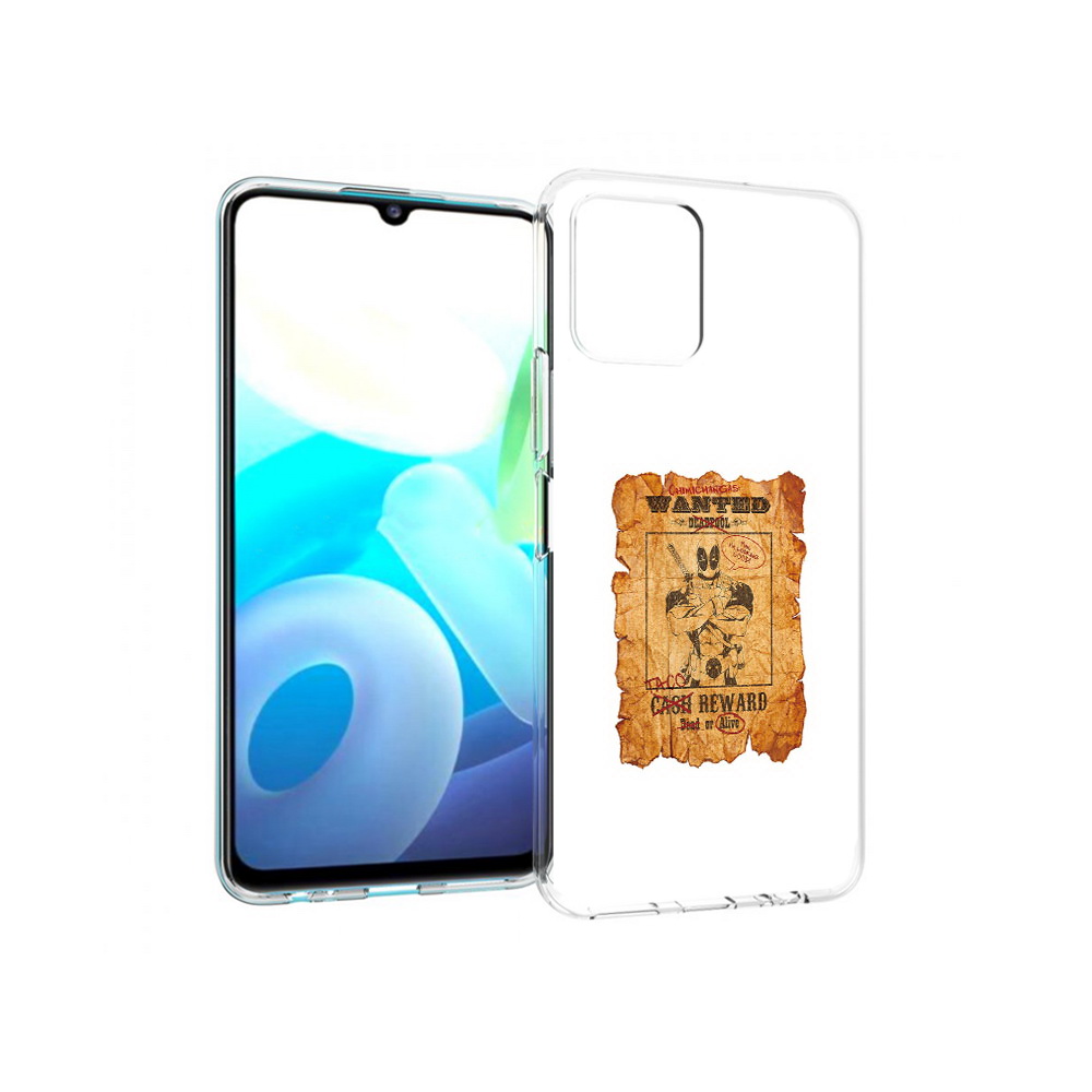 

Чехол MyPads Tocco для Vivo Y15s дедпул (PT224456.390.317), Прозрачный, Tocco