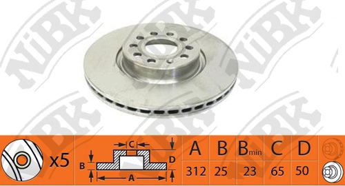 

Тормозный колодки NiBK передний для Audi/Seat/Skoda/Volkswagen 2004- rn1377, RN1377 диск тормозной передний Audi,Seat Skoda,VW 04>