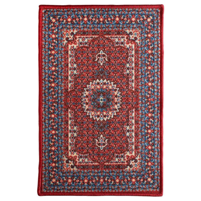 

Придверный коврик СКИВХОЛЬМЕ, 40х60 см, цвет красный/синий