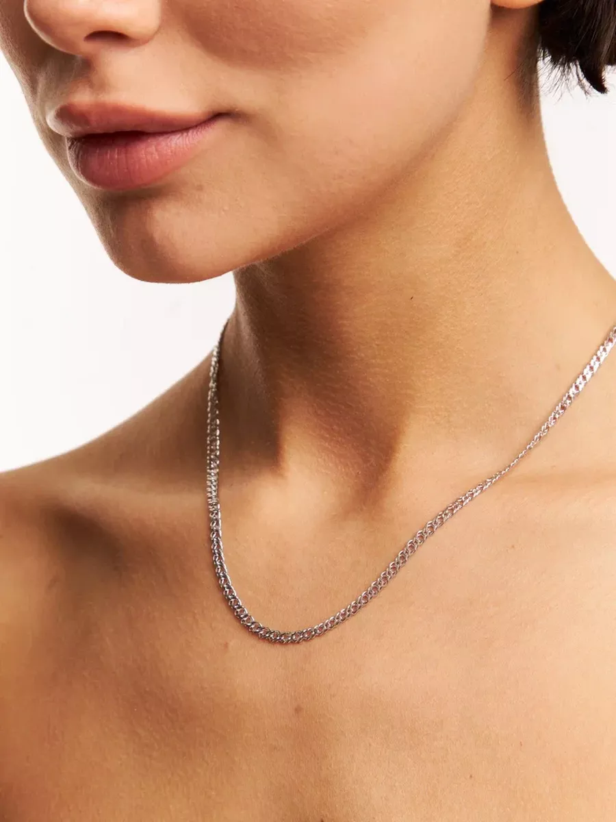 

Цепочка из серебра 55 см Jewelry Hall 40-55030-23, 40-55030-23