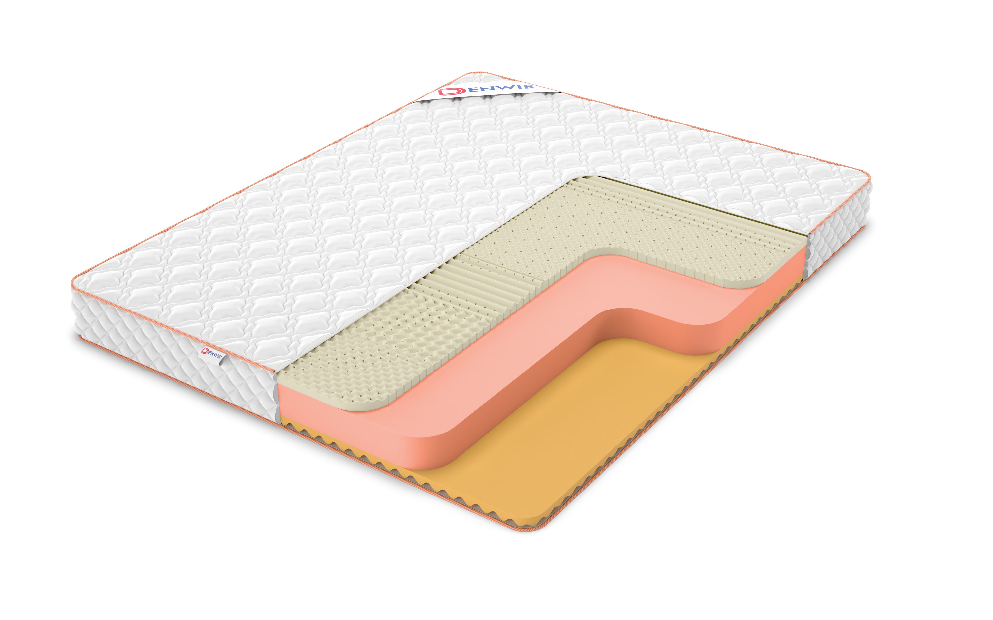 

Матрас беспружинный DENWIR TOP MEMO SOFT MASSAGE 16/chstmat_TMSM16_95x170, Белый, TOP MEMO SOFT MASSAGE 16