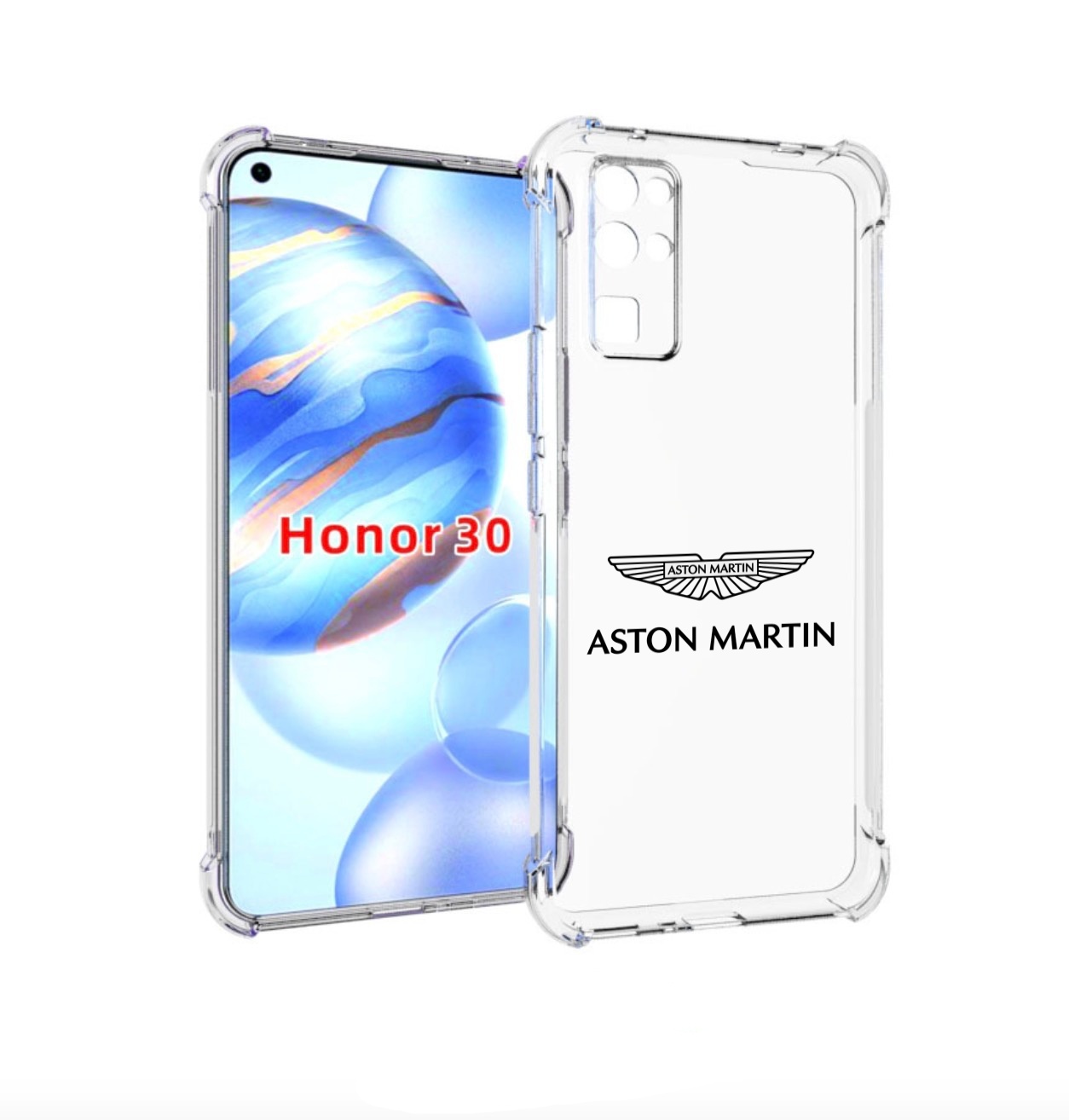 

Чехол бампер MyPads Aston-Martin мужской для Honor 30 (BMH-AN10), Прозрачный, Tocco