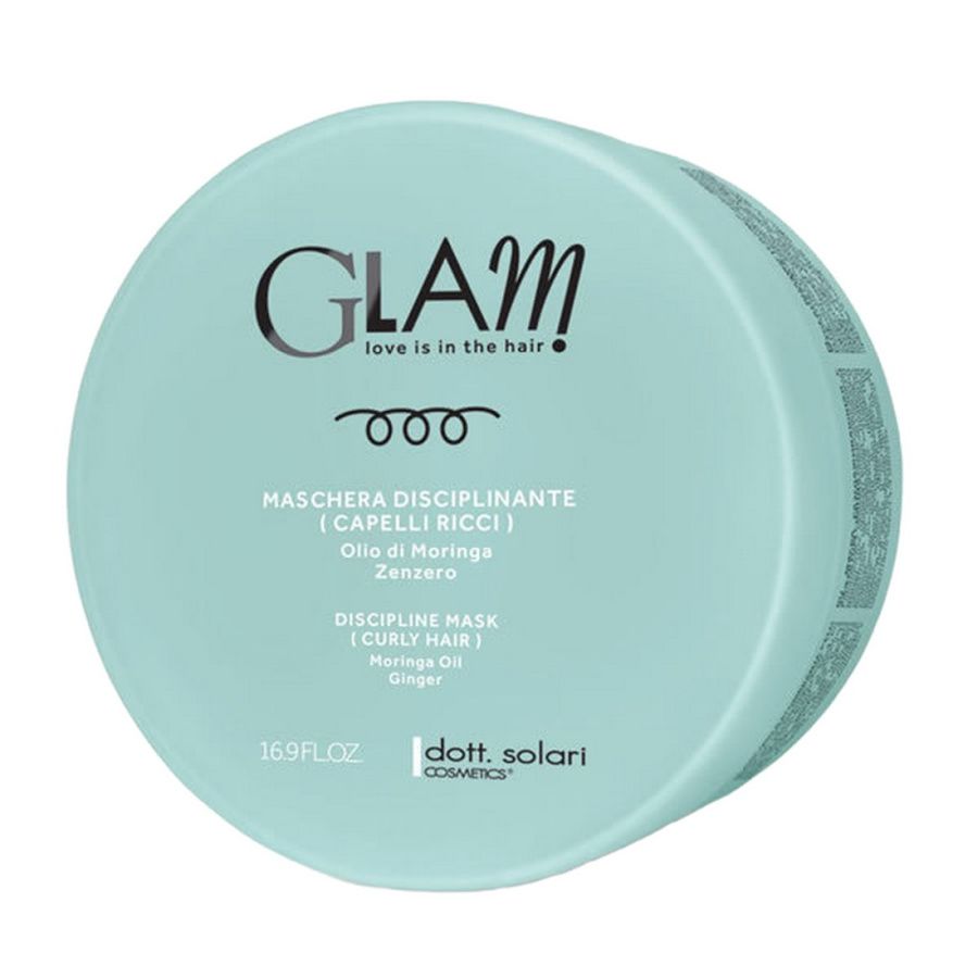 Маска Dott Solari Glam Curly Hair для дисциплины вьющихся волос 500 мл dott solari cosmetics маска для гладкости и блеска волос glam smooth hair 175 0