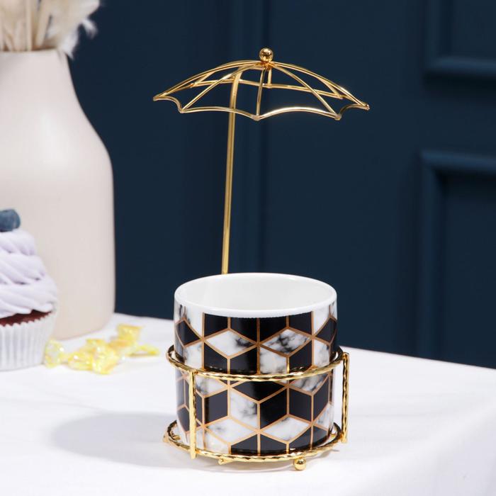 

Конфетница «Богема.Зонтик», 220 мл, 9×20 см