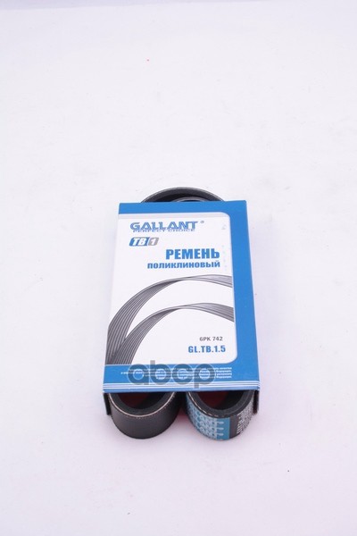 Ремень Поликлиновый 6pk 742 Gallant Gl.Tb.1.5 6pk 742 Gallant арт. GL.TB.1.5