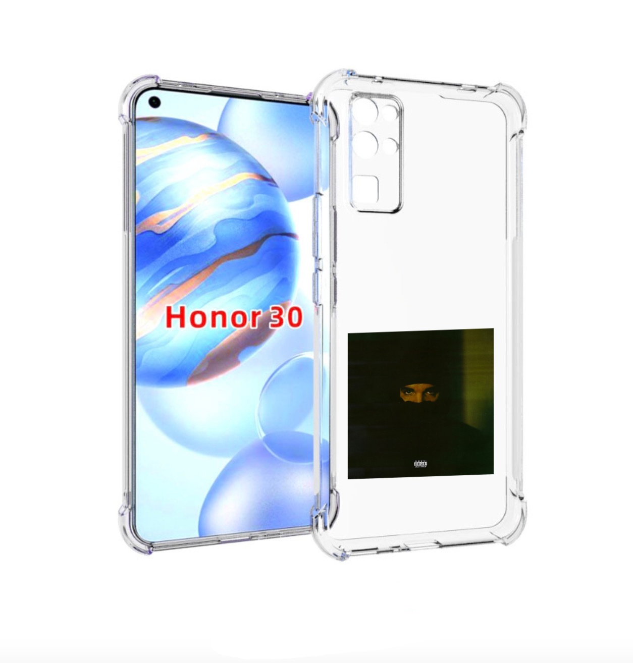 

Чехол бампер MyPads Drake - Dark Lane Demo Tapes для Honor 30 (B, Прозрачный, Tocco