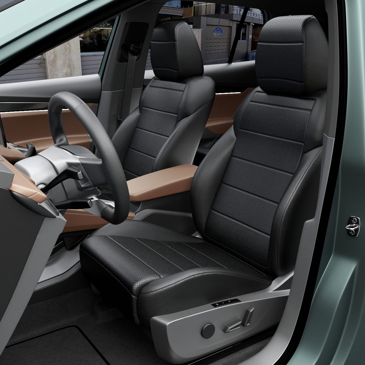 

Чехлы Automobiler для Chevrolet Aveo, Черный, 74