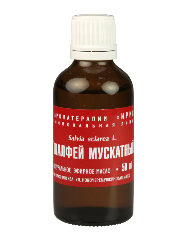 

Эфирное масло шалфея мускатного, 50 мл