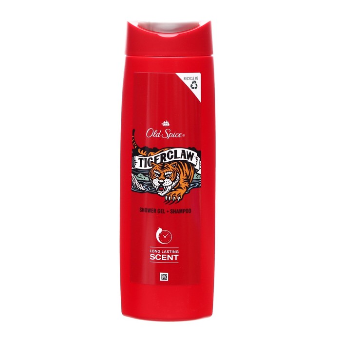 

Гель для душа + шампунь OLD SPICE Tigerclaw 400мл