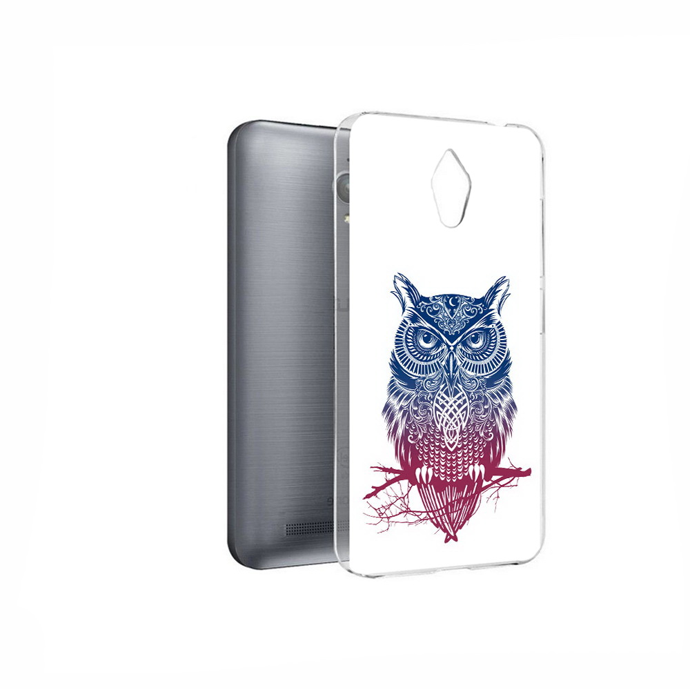 

Чехол MyPads Tocco для Asus ZenFone Go (ZC500TG) хиппи сова, Прозрачный, Tocco