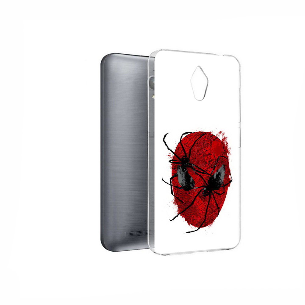 

Чехол MyPads Tocco для Asus ZenFone Go (ZC500TG) человек паук, Прозрачный, Tocco
