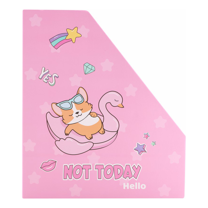 

Лоток для бумаг вертикальный Лента Kids Corgi 30 х 26 х 9 см