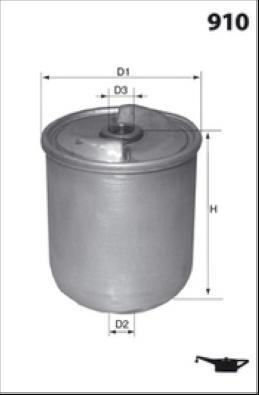 

Фильтр масляный MECAFILTER EHC8501