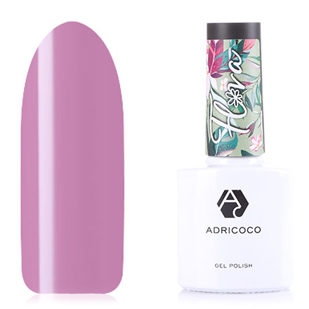 

Набор, ADRICOCO, Гель-лак Flora №15, Цветущий лотос, 2 шт.