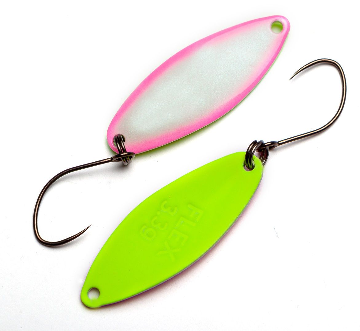 

Блесна Troutland FLEX 3.3 g color # 75 FLEX33#75, Зеленый;розовый, Flex