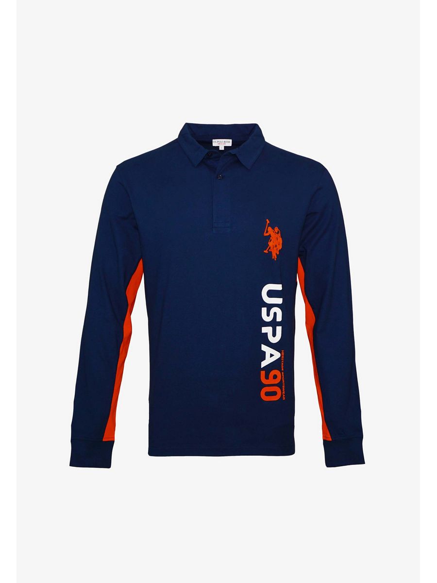 

Лонгслив мужской U.S. POLO Assn. US222P044 синий M, US222P044