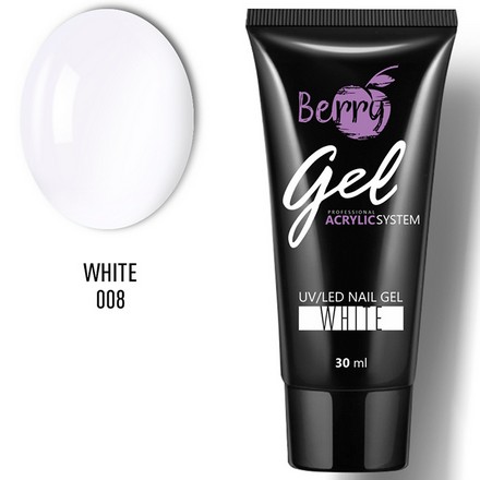 

Гель JessNail акриловый Berry №008 White