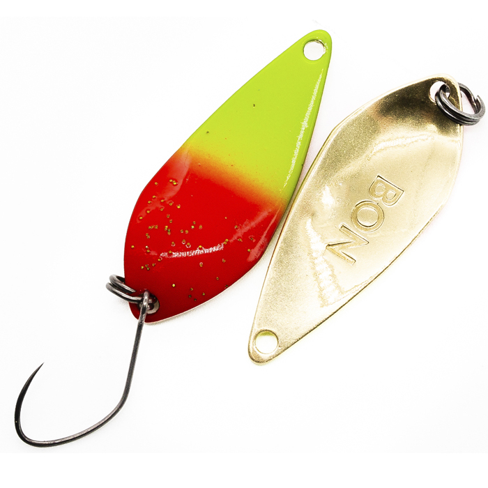 

Блесна для ловли форели Troutland BON 2.6 g color # 05 BON26#05, Красный;зеленый, Bon