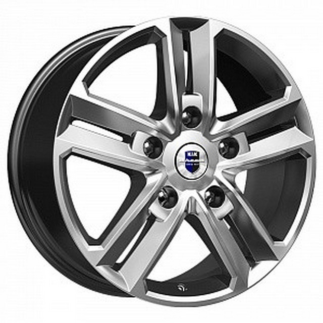 

R18 5X114,3 8J Et40 D67,1 К&К Backfire Дарк Платинум K&K арт. 76243, Серебристый