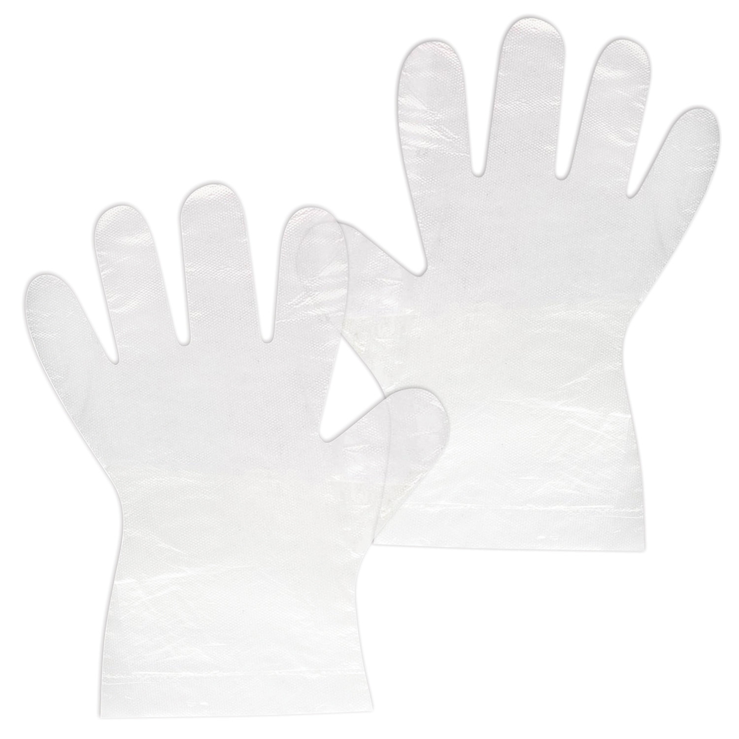 

Перчатки полиэтиленовые одноразовые OfficeClean, разм. , 50 пар 100шт, Серый