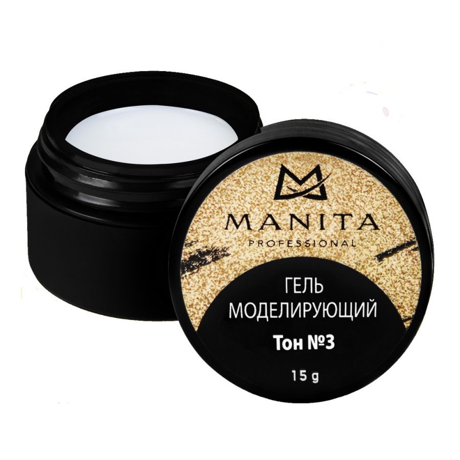 Гель для наращивания Manita Professional однофазный моделирующий №3 15 г