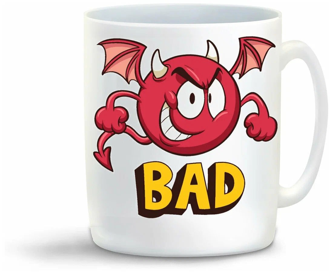 

Кружка CoolPodarok Bad плохой