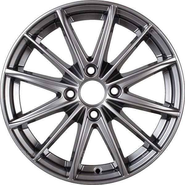 

R15 4X100 6J Et45 D67,1 К&К Пойнт Бланк (Кс884-04) Дарк Платинум K&K арт. 77173, Пойнт Бланк (КС884)