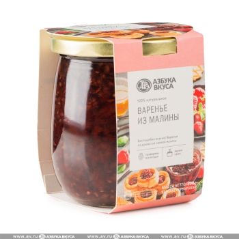 

Варенье Азбука Вкуса малиновое 500 г