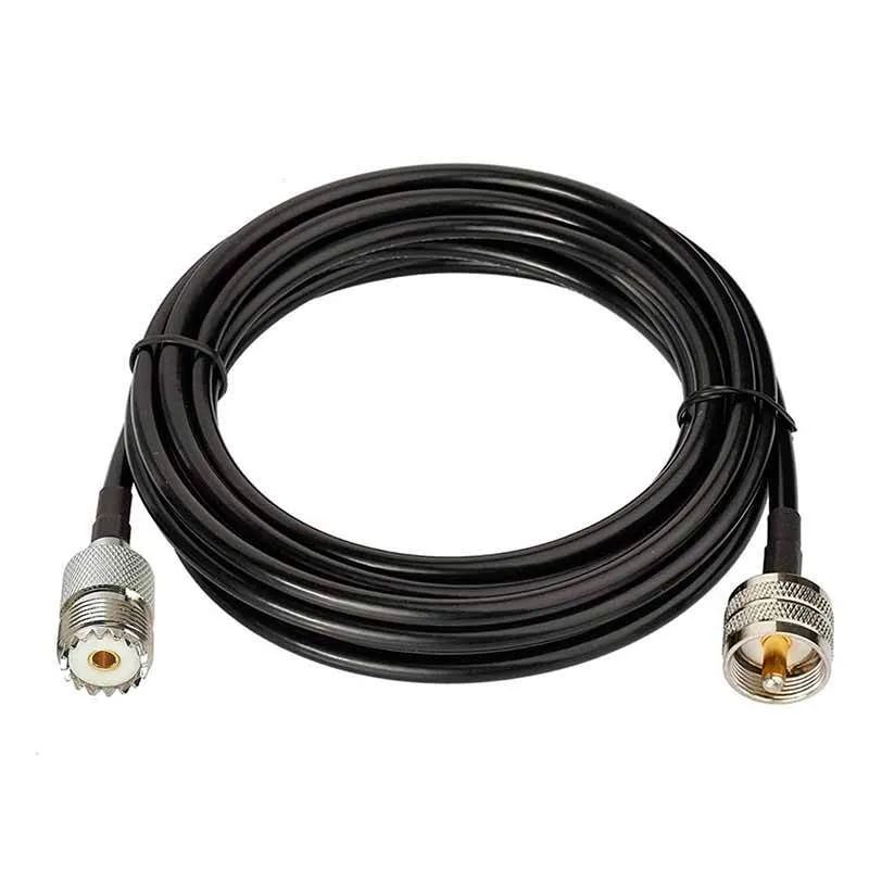 

Кабельная сборка UHF-male - UHF-female 7 м., кабель 5D-FB CCA, Черный, 5D-FB CCA