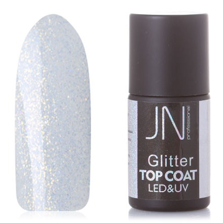 

Топ без липкого слоя JessNail Glitter №02 10 мл