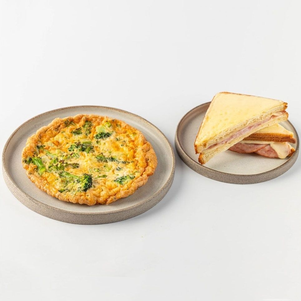 

Омлет ВкусВилл с брокколи и Крок Месье 484 г