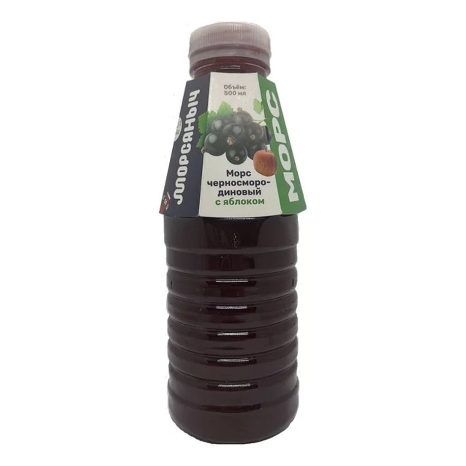 

Морс Rusberries Морсяныч черносмородиновый с яблоком 500 мл